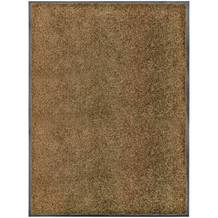 Käytävämatto, 90x120cm, pestävä, ruskea