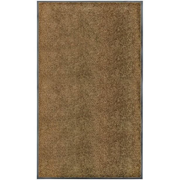 Käytävämatto, 90x150cm, pestävä, ruskea