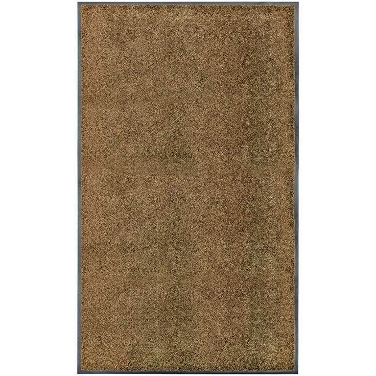 Käytävämatto, 90x150cm, pestävä, ruskea