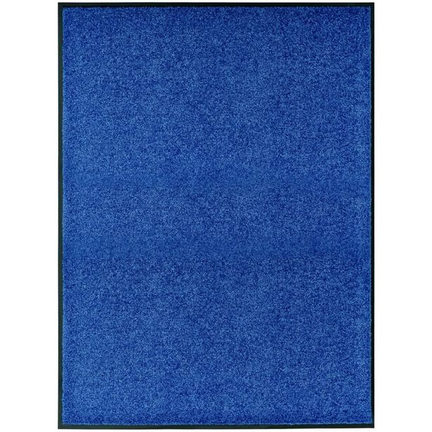 Käytävämatto, 90x120cm, pestävä, sininen