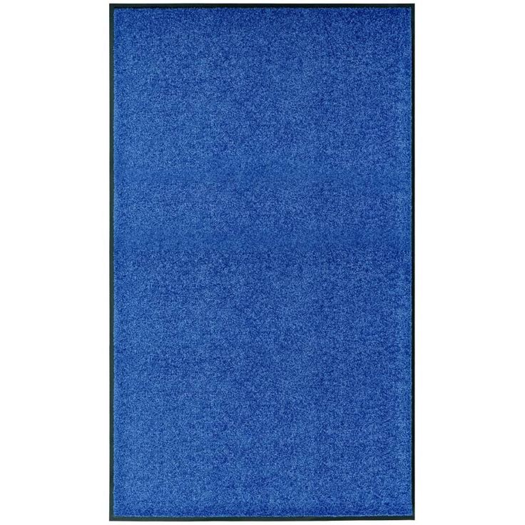 Käytävämatto, 90x150cm, pestävä, sininen
