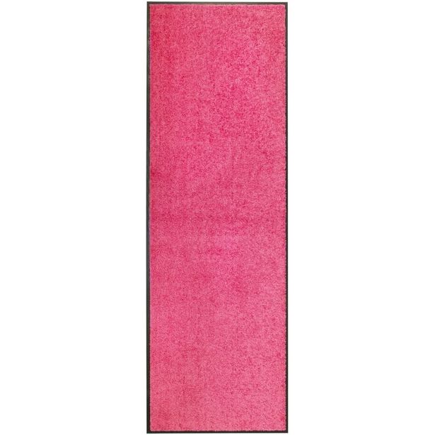 Käytävämatto, 60x180cm, pestävä, pinkki