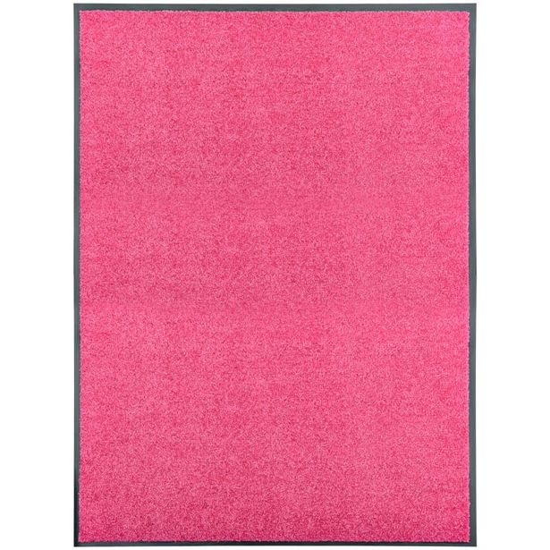 Käytävämatto, 90x120cm, pestävä, pinkki
