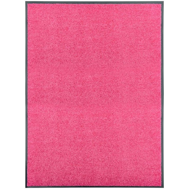 Käytävämatto, 90x120cm, pestävä, pinkki