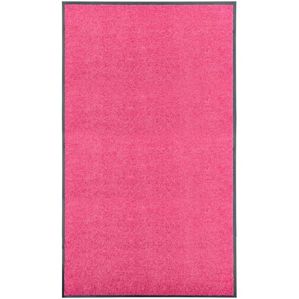 Käytävämatto, 90x150cm, pestävä, pinkki