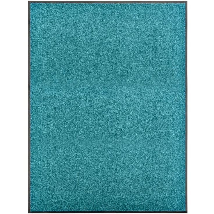 Käytävämatto, 90x120cm, pestävä, sinivihreä