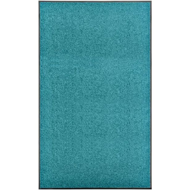 Käytävämatto, 90x150cm, pestävä, sinivihreä