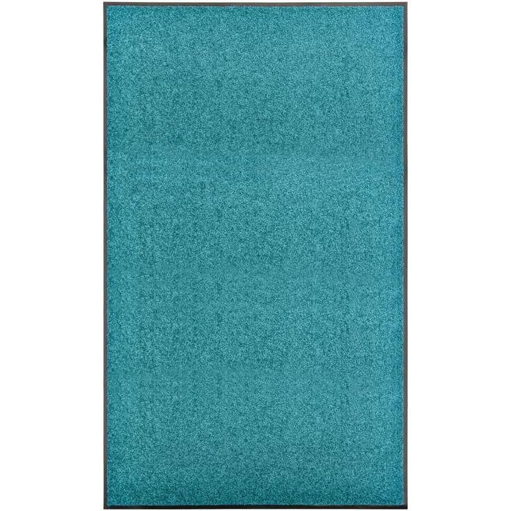 Käytävämatto, 90x150cm, pestävä, sinivihreä