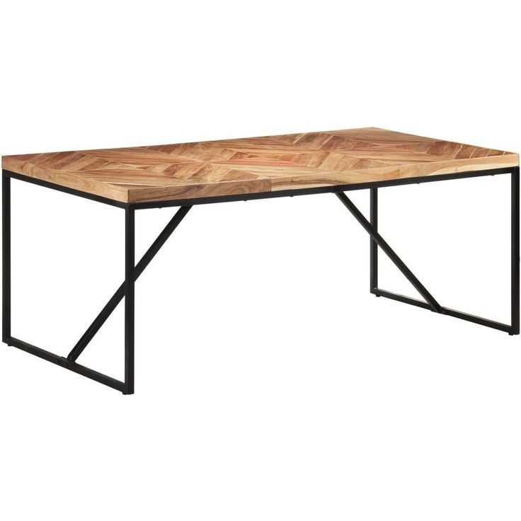 Ruokapöytä 180x90x76 cm täysi akaasia- ja mangopuu_1