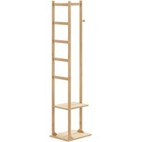Takkiteline FinePRICE, 38,5 x 30 x 156 cm, bambu