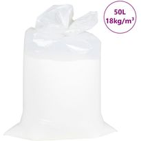 Säkkituolin EPS-täyte FinePRICE, 18 kg/, 50 l, valkoinen