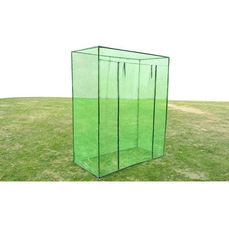Kasvihuone teräsrunko PVC, 170x80x200 cm