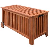 Puutarhan säilytyslaatikko, 118x52x58 cm, puu