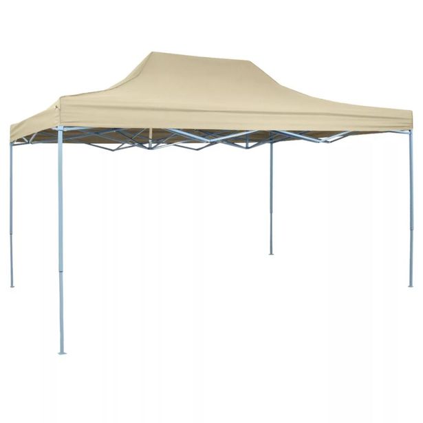 Juhlateltta Pop-up kokoontaitettava, 3x4.5m, kerma