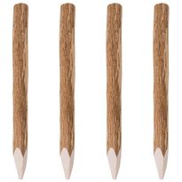 Aidanseipäät 4kpl, pähkinäpuu, 90cm