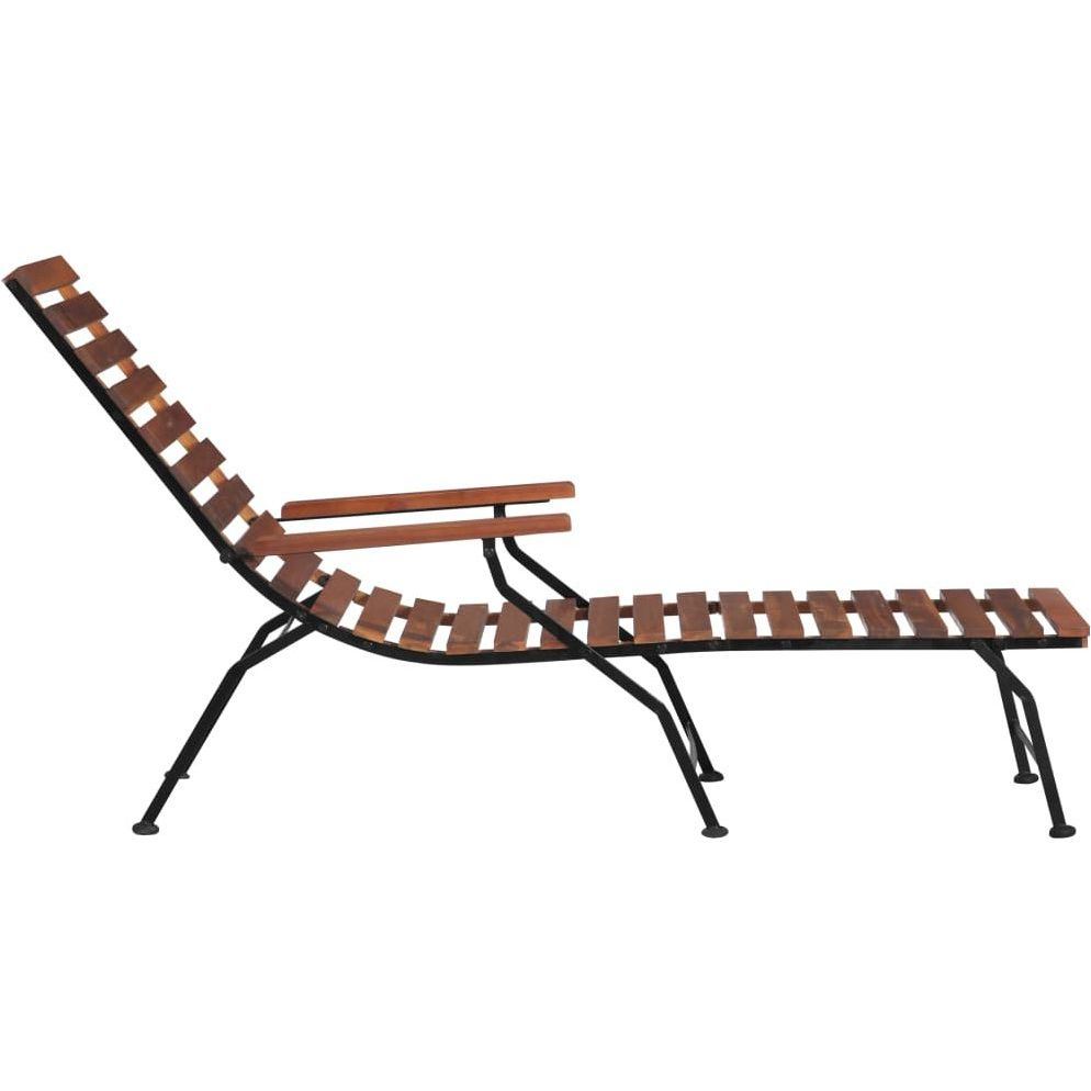 Aurinkotuoli, 60x170x90 cm, akaasiapuu