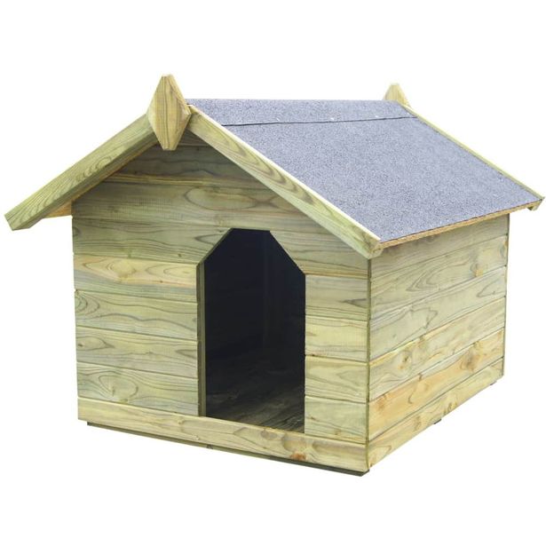 Koirankoppi avattavalla katolla,72x85x103.5cm