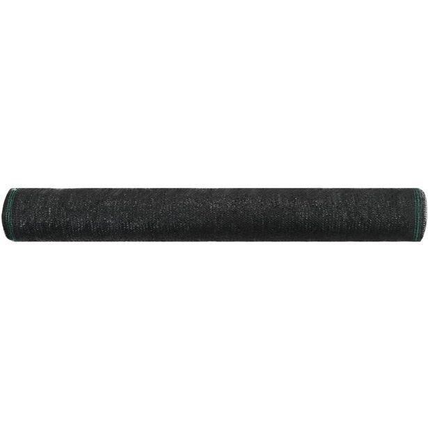 Tenniskentän suojaverkko, HDPE, 1x25m, musta