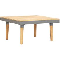 Puutarhan sohvapöytä 60x60x31,5 cm täysi akaasiapuu