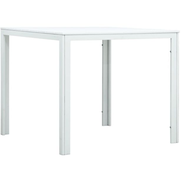 Sohvapöytä valkoinen 78x78x74 cm hdpe puutyyli_1