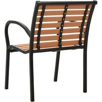 Puutarhatuolit 2 kpl, puu