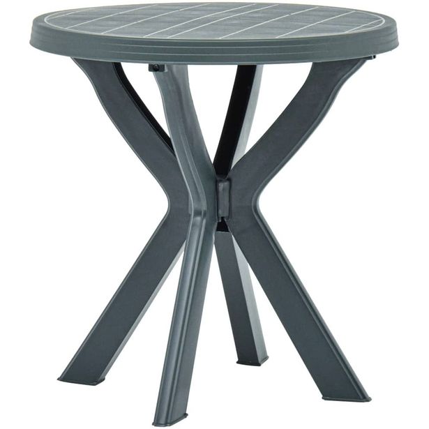 Bistropöytä vihreä 70 cm muovi_1