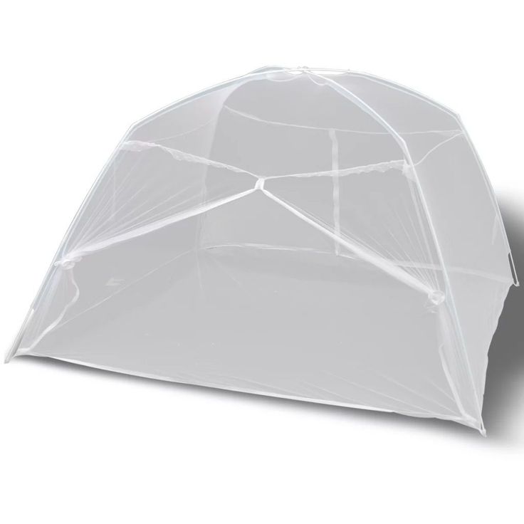 Hyönteisverkko 2-ovinen, 200x120x130cm, valkoinen