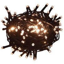 Valonauha, 400 LED-valoa, 40 m, 8 valoefektiä, IP44, lämmin valkoinen
