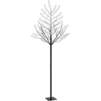 Valopuu, 600 sinistä LED-valoa, kirsikankukka, 300cm