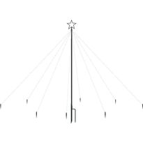 Joulukuusen valot sisä-/ulkokäyttöön, 400 LED-valoa, 2,5 m