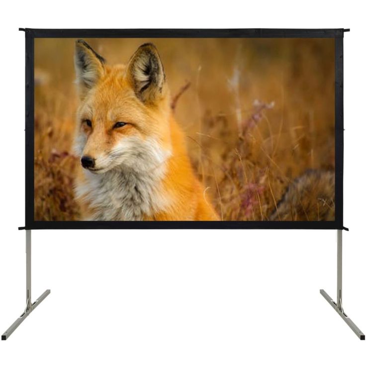 Nopeasti taitettava valkokangas, 84" 16:9