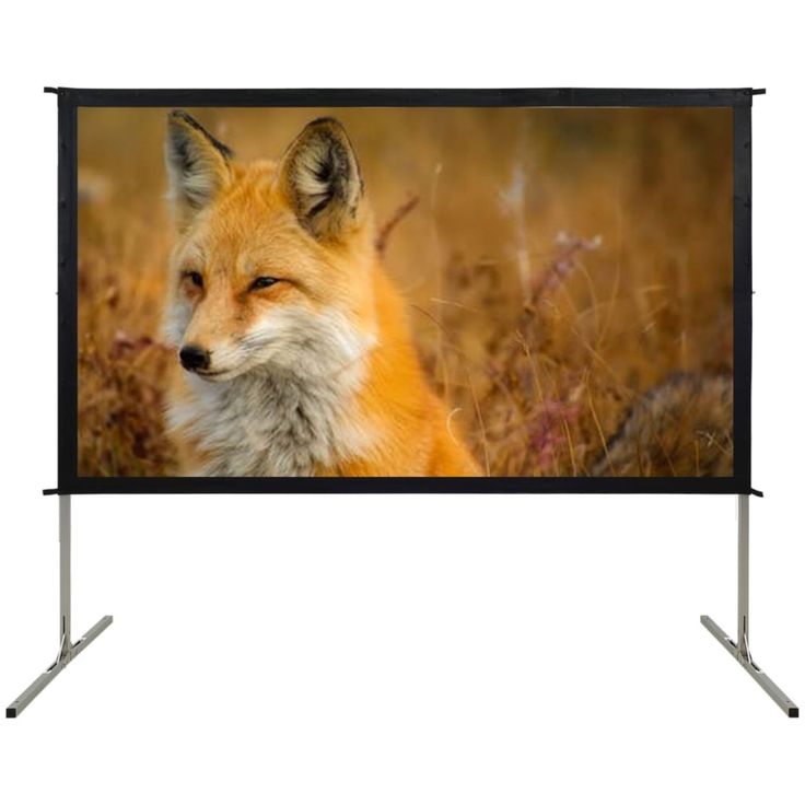 Nopeasti taitettava valkokangas, 90" 16:9