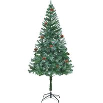 Tekojoulukuusi kävyillä, 180cm