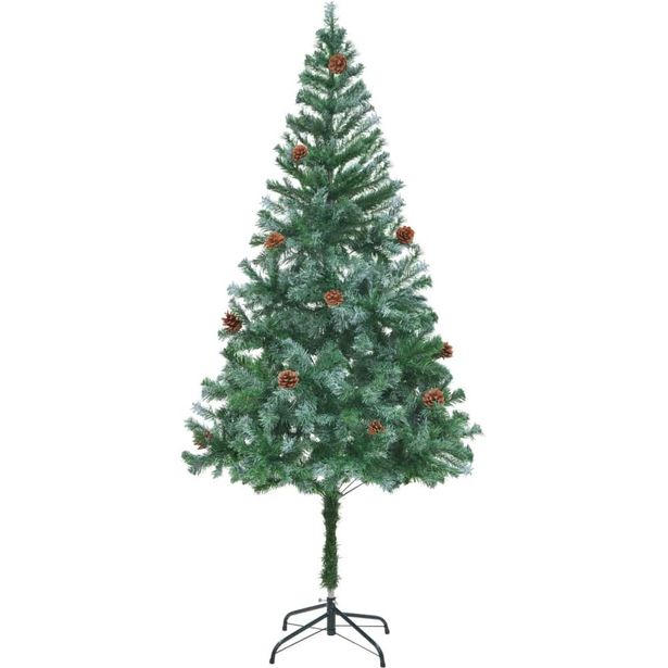 Tekojoulukuusi kävyillä, 180cm