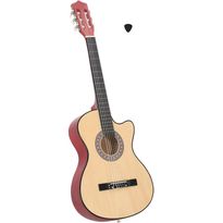 Akustinen cutaway-kitara setti FinePRICE, 12-osainen, 6-kielinen, 38&quot;, eri värejä