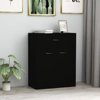 Senkki musta 60x30x75 cm lastulevy