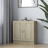 Kirjahylly sonoma-tammi 82,5x30,5x80 cm lastulevy