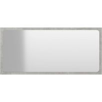 Kylpyhuonepeili, betoninharmaa, 80x1,5x37 cm, lastulevy