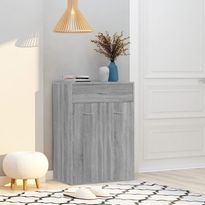 Kenkäkaappi FinePRICE Sonoma, 60x35x84 cm, harmaa