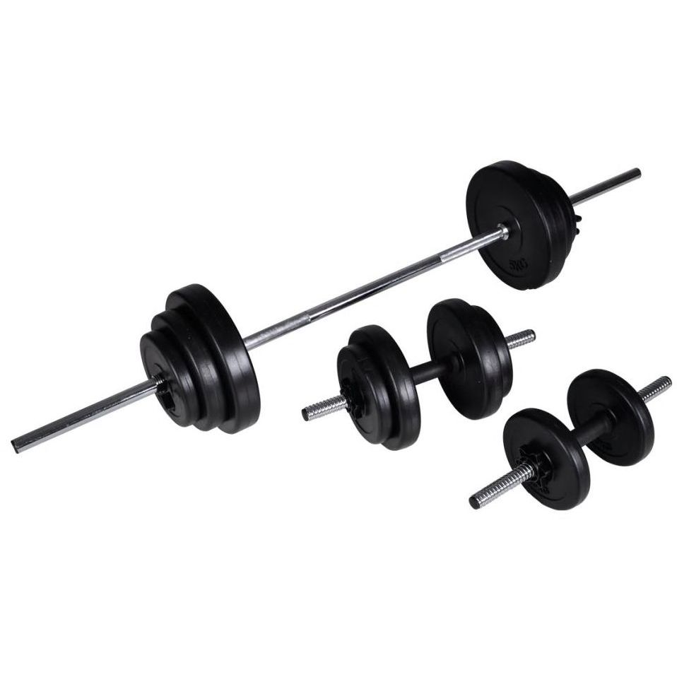 Käsi- ja levypainosarja, 30.5kg