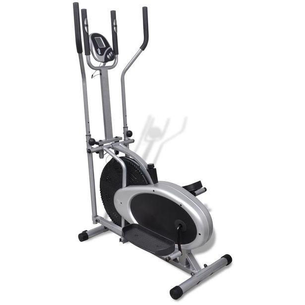 Crosstrainer, 4 sauvaa, sykemittauksella