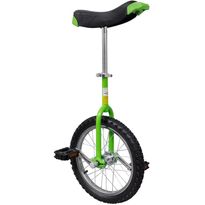 Yksipyöräinen 16&quot;, säädettävä, vihreä