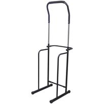 Dippi- ja leuanvetoteline 175-224cm, säädettävä, musta