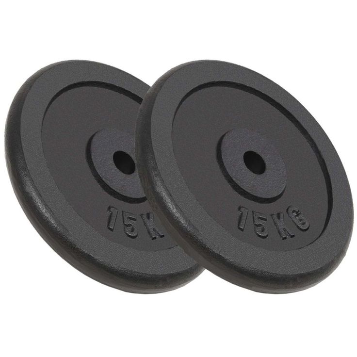 Levypainot, 2kpl, 30kg, valurauta