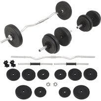 Käsi- ja levypainosarja, 30kg