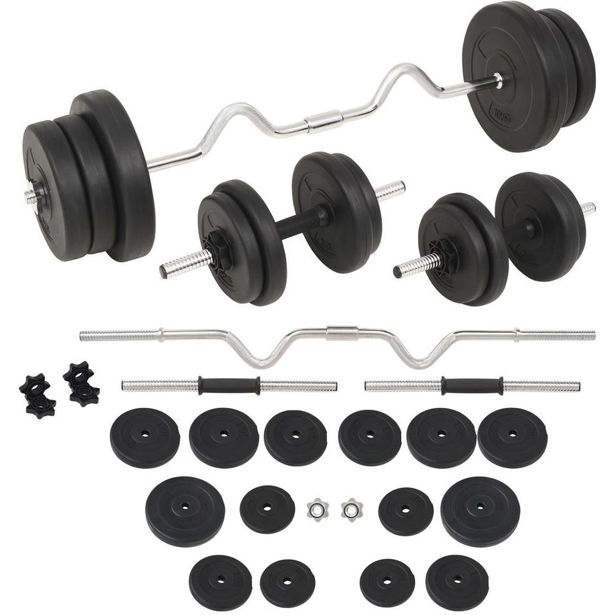 Käsi- ja levypainosarja, 60kg