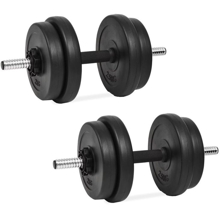 Käsipainosarja 20 kg, 14-osainen