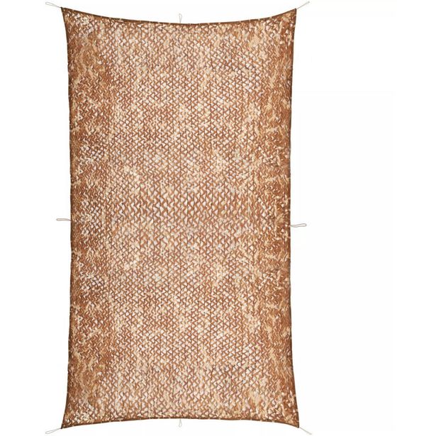 Naamiointiverkko säilytyslaukulla, 4x8m, beige