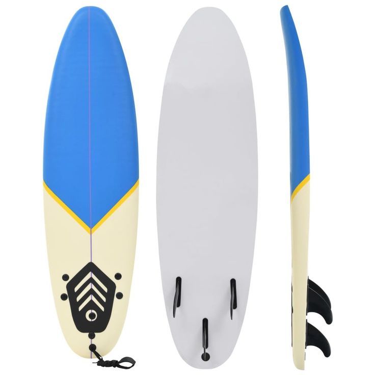 Surffilauta, 170cm, sininen/kerma