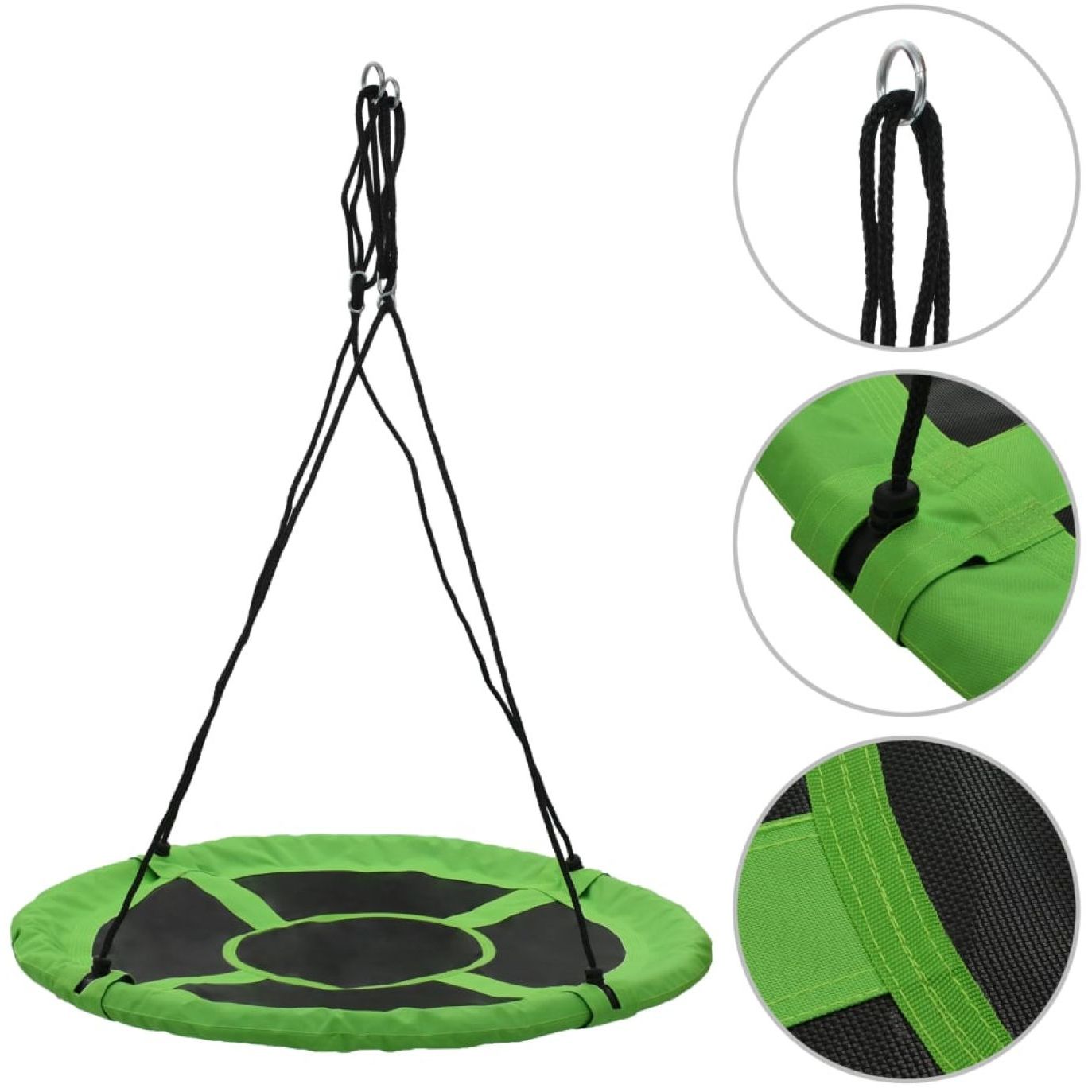 Keinu 110 cm, 100 kg, vihreä